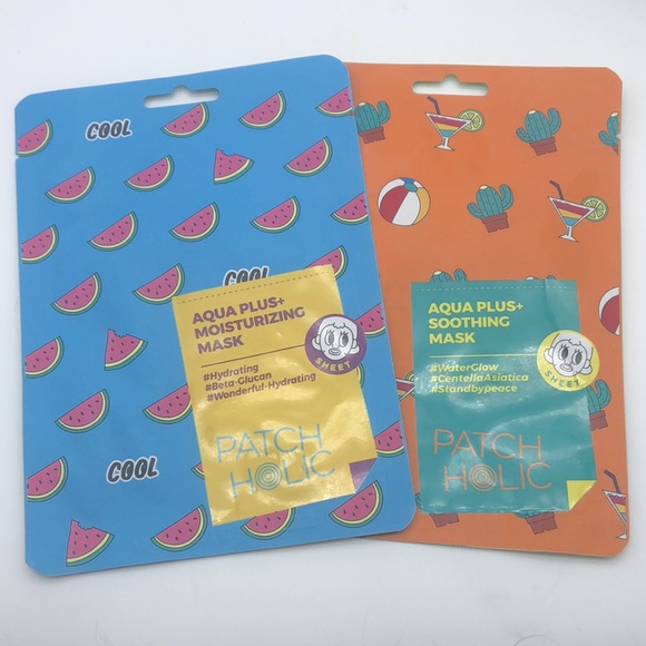 PATCH HOLIC Aqua Plus+ Masks Lot of 2 - Picture 2 of 4